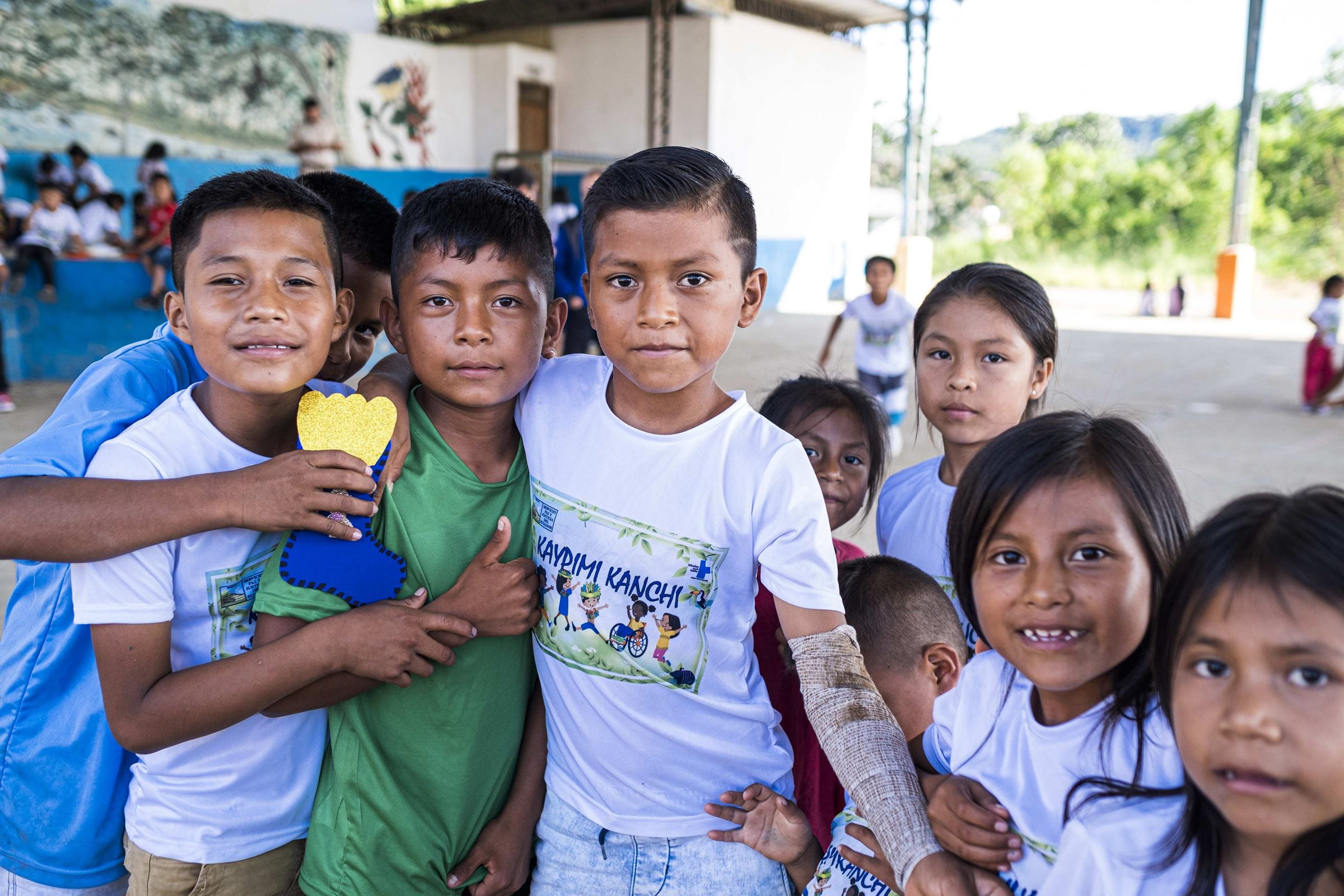 Eine Gruppe von Kindern (Quelle: Kindernothilfe) Eine Gruppe von Kindern (Quelle: Kindernothilfe)