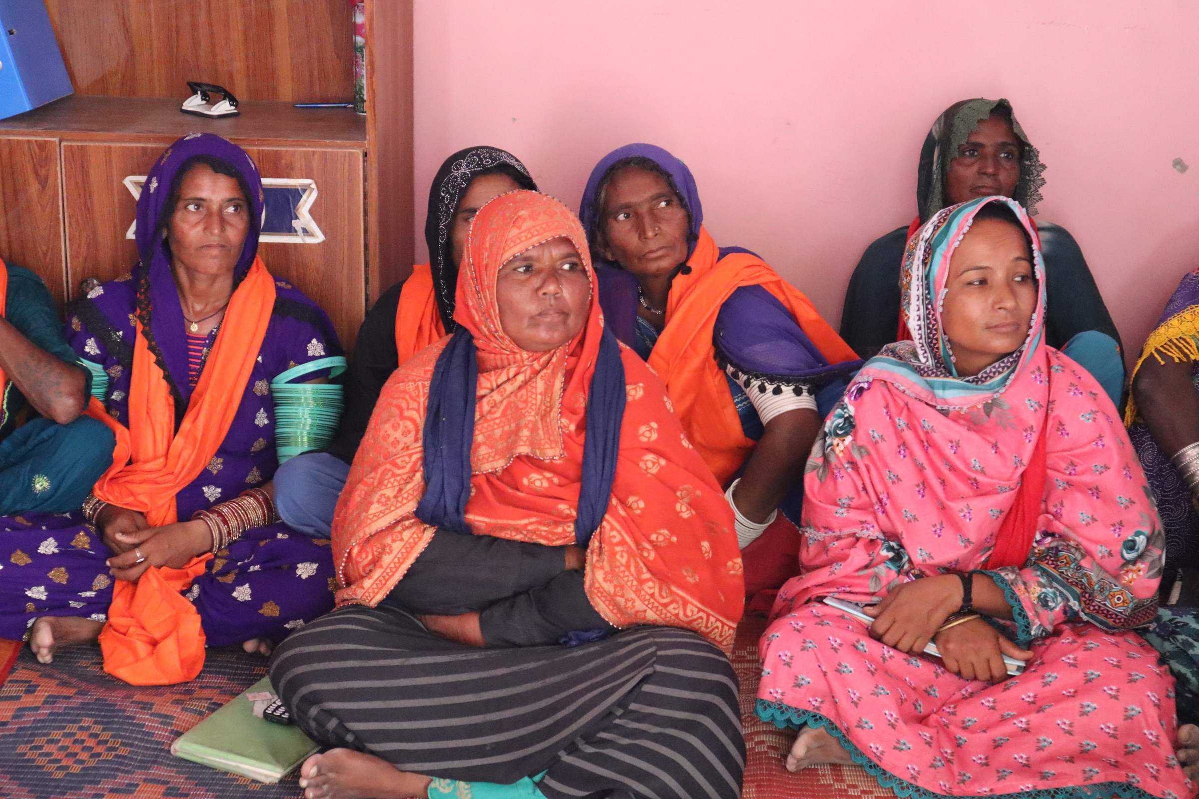 Women of a self-help group in Pakistan (Source: Kindernothilfe-Partner Research & Development Foundation)